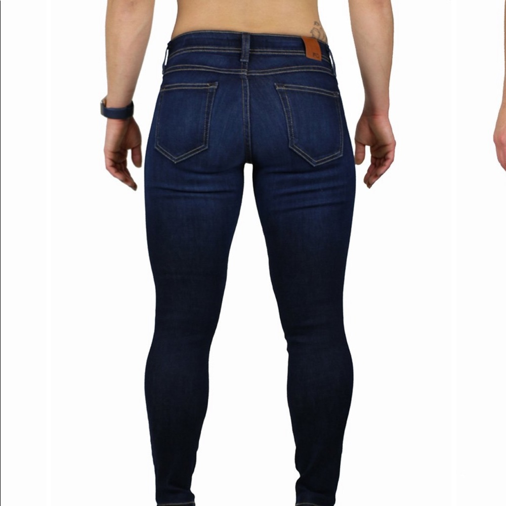 Fran Denim Kay Petite Dark, Size 27